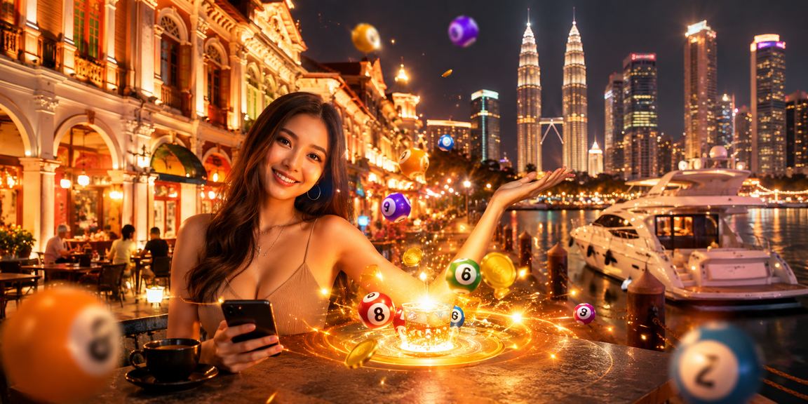 Permainan loteri Malaysia dalam talian di Kuala Lumpur dengan antara muka digital